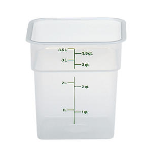 CamSquare Container Translucent 4 qt 1/ea.