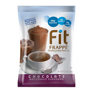 Big Train Fit Chocolate Frappe Mix 3 lb. 4/ct.
