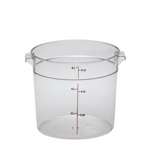 Camwear Rounds Clear 6 qt 1/ea.