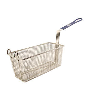 Fryer Basket Rectangular Blue 1/ea.