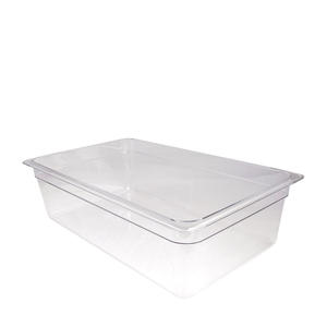 Camwear Food Pan Full-Size Clear 6" 1/ea.