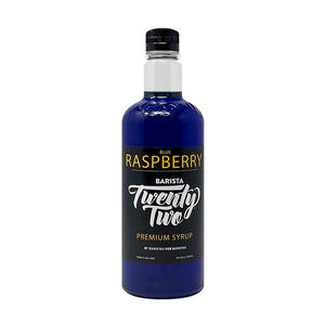 Barista 22 Blue Raspberry Syrup 750 ml. 12/ct.
