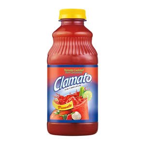 Clamato Picante Cocktail Mix PET 32 oz. 12/ct.