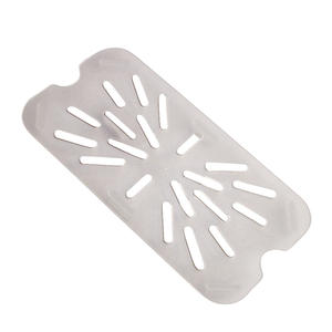 Food Pan Drain Shelf Fourth Size Translucent 1/ea.