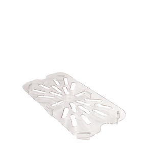 Food Pan Drain Shelf Fourth Size Clear 1/ea.