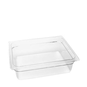 Camwear Food Pan Half-Size Clear 4" 1/ea.