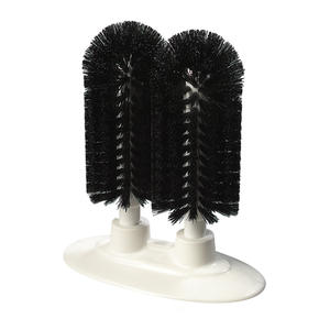 Sparta Glass Brush Twin Black 1/ea.