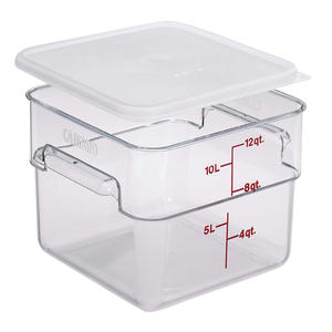 CamSquare Container Clear 12 qt 1/ea.