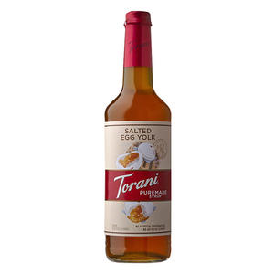 Torani Puremade Salted Egg Yolk Syrup 750 ml. 4/ct.