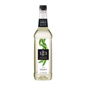 1883 Peppermint PET Syrup 1 ltr. 6/ct.