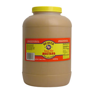 Beaver Beaver Sweet Hot Mustard 1 gal. 4/ct.