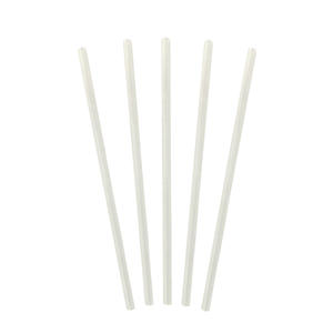 Jumbo Straw Clear 7 3/4" 10/250/ct.