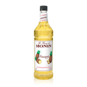Monin PET Pineapple Syrup 1 ltr. 4/ct.