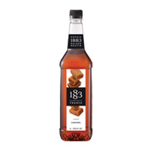 1883 Caramel PET Syrup 1 ltr. 6/ct.