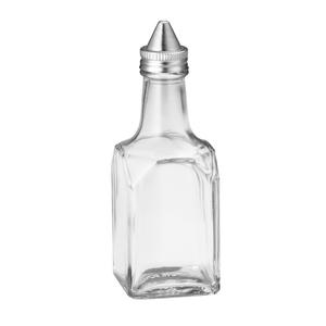 Oil and Vinegar Cruet Square 6 oz 4/4/ct.