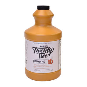 Barista 22 Pumpkin Pie Sauce 64 oz. 6/ct.