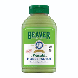 Beaver Wasabi Horseradish 12 oz. 6/ct.