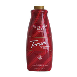 Torani Puremade Peppermint Bark Sauce 64 oz. 4/ct.