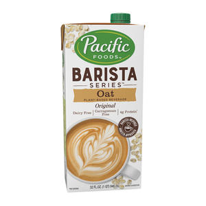 Pacific Foods Barista Series Oat Original Beverage 32 oz. 12/ct.