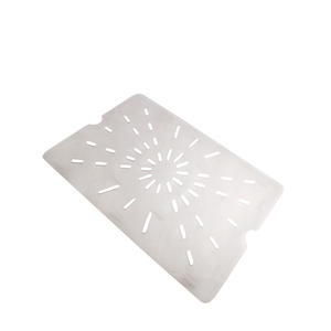 Food Pan Drain Shelf Half-Size Translucent 1/ea.