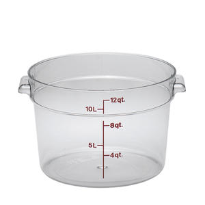 Camwear Rounds Clear 12 qt 1/ea.