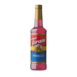 Torani Hibiscus PET Syrup 750 ml. 4/ct.