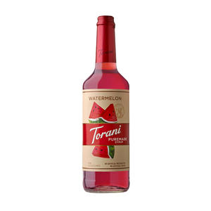 Torani Puremade Watermelon Syrup 750 ml. 4/ct.