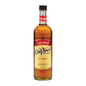 DaVinci Gourmet Classic Caramel PET Syrup 750 ml. 4/ct.