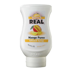 Real Infused Mango Syrup 16.9 oz. 6/ct.