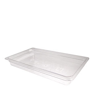 Camwear Food Pan Full-Size Clear 2 1/2" 1/ea.