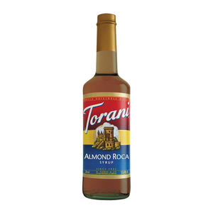 Torani Almond Roca Syrup 750 ml. 12/ct.
