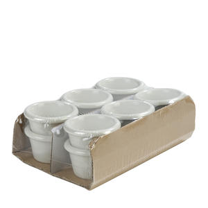 Ramekin Fluted Bone 4 oz 4/12/ct.