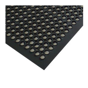 Anti-Fatigue Mat Economy Black Rolled 3' x 5' x 3/8" 1/ea.