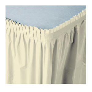 Tableskirt Ivory 1/ea.