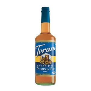 Torani Pumpkin Pie Syrup Sugar Free 750 ml. 12/ct.