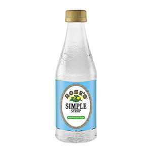 Rose's PET Simple Syrup 12 oz. 6/ct.
