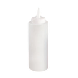 Squeeze Bottle Clear 12 oz 3/dz.