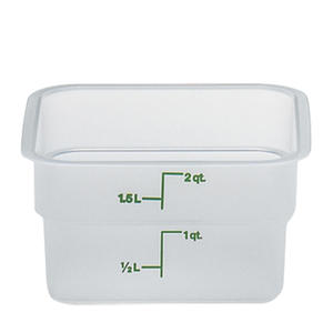 CamSquare Container Translucent 2 qt 1/ea.