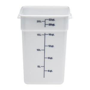 CamSquare Container White 22 qt 1/ea.