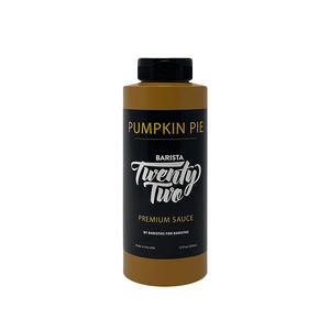 Barista 22 Pumpkin Pie Sauce Squeeze Bottle 12 oz. 12/ct.