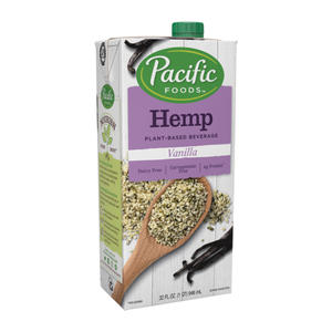 Pacific Foods Hemp Vanilla Beverage 32 oz. 12/ct.