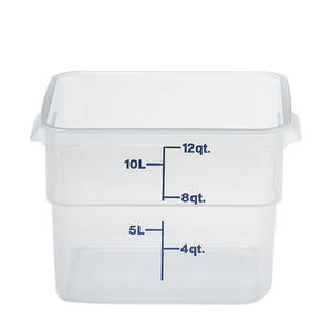 CamSquare Container Translucent 12 qt 1/ea.