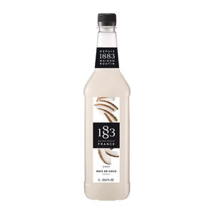 1883 Coconut PET Syrup 1 ltr. 6/ct.
