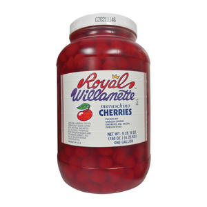 Royal Willamette Maraschino Cherries Large 1 gal. 4/ct.