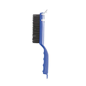 Carlisle 4067100 Sparta Wire Grill Brush with Scraper Plastic Handle