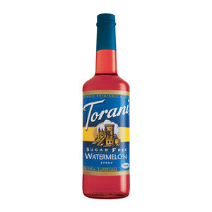 Torani Watermelon Syrup Sugar Free 750 ml. 12/ct.