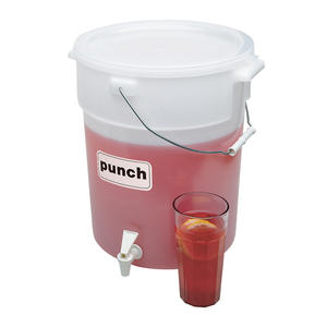 Beverage Dispenser White 6 gal 1/ea.
