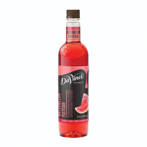 DaVinci Gourmet Classic Watermelon PET Syrup 750 ml. 4/ct.