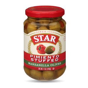 Star Pimiento Stuffed Manzanilla Olives 11 oz. 12/ct.