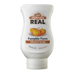 Real Infused Pumpkin Syrup 16.9 oz. 6/ct.